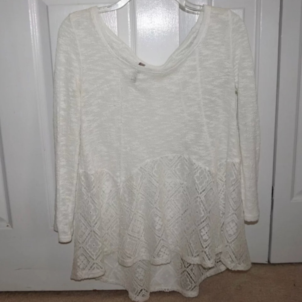 White Thin Sweater